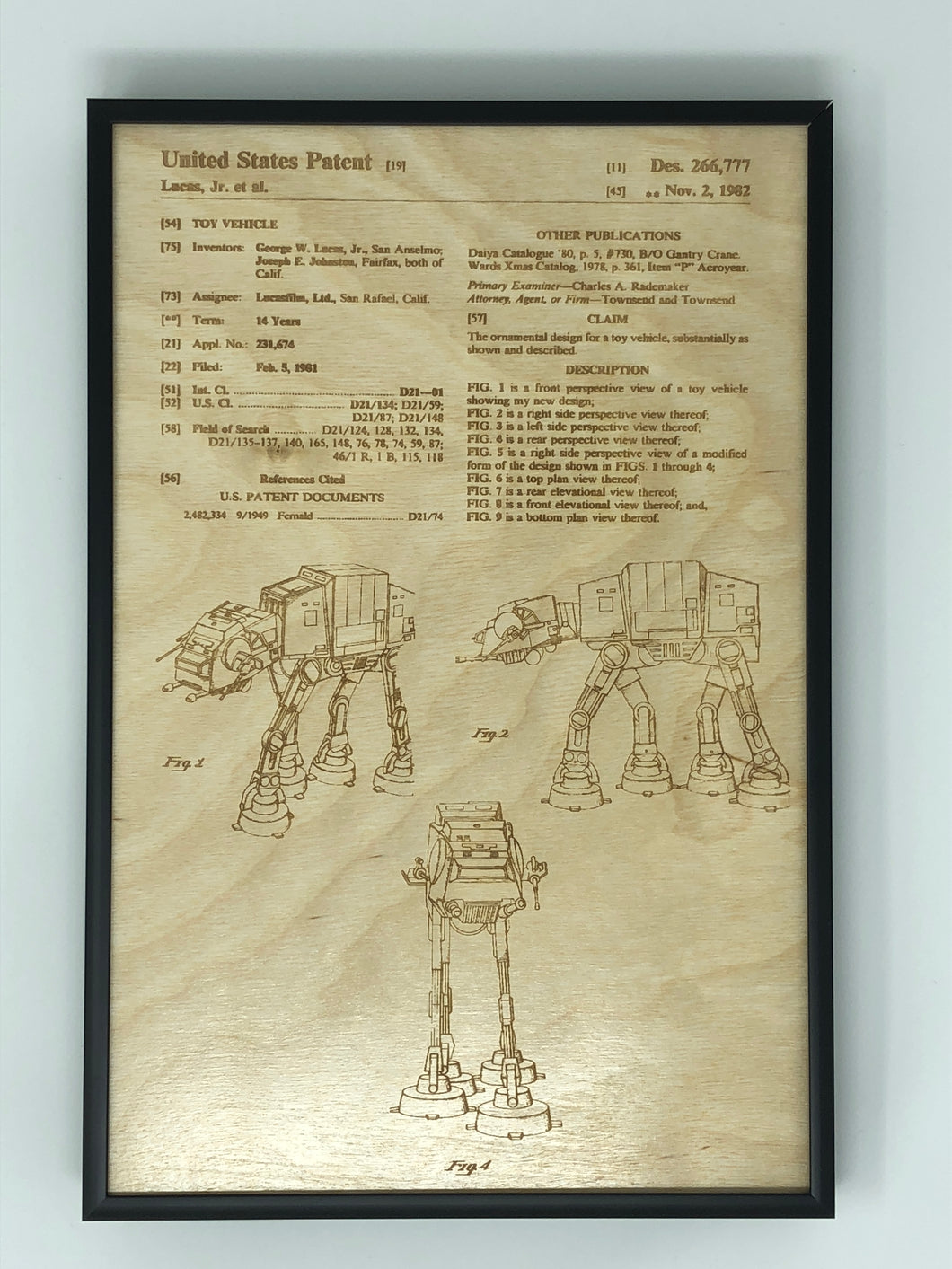 AT-AT Patent Drawing