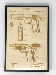 Browning 1911 Patent Drawing