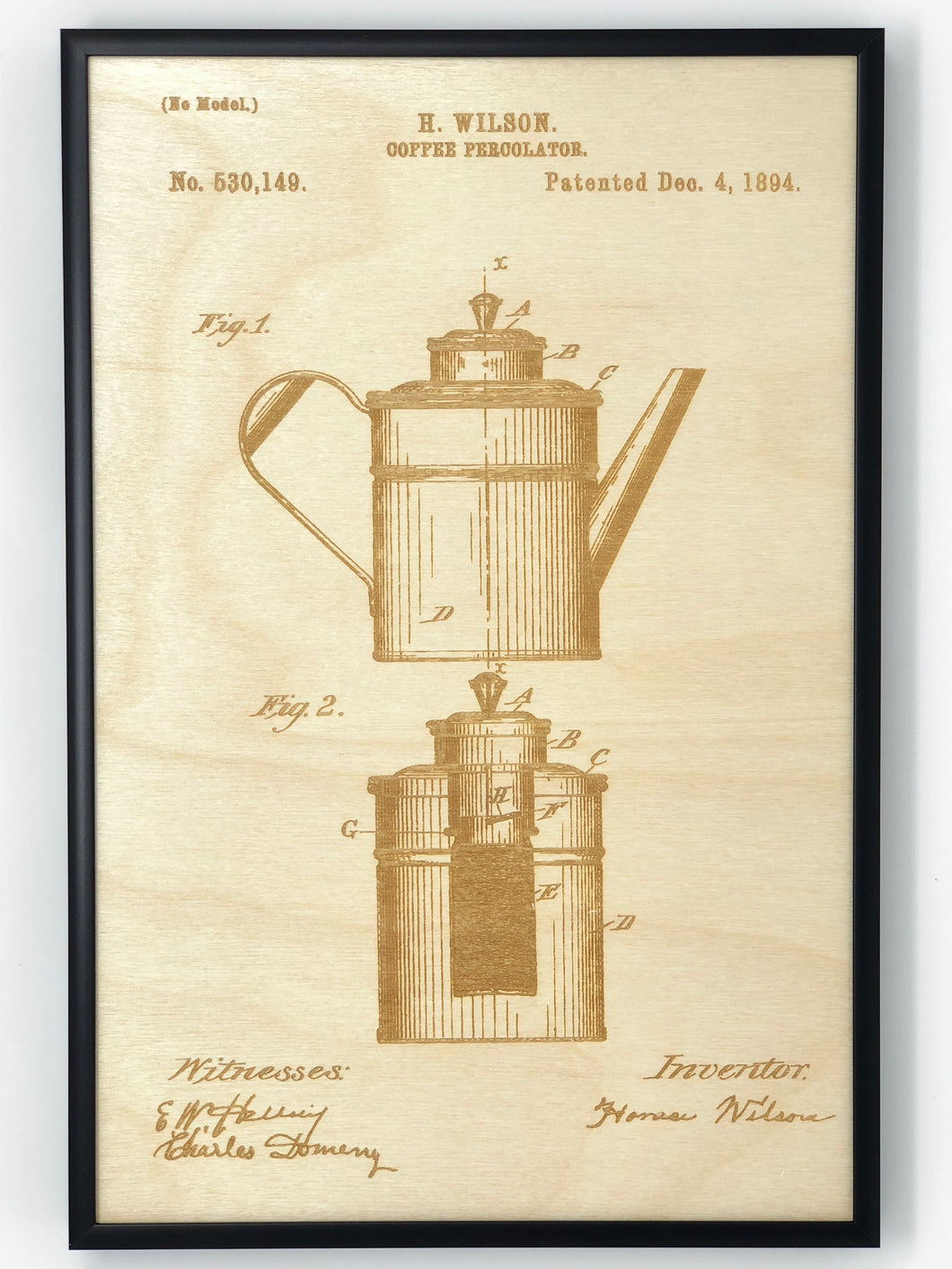 Coffee Percolator Patent Drawing