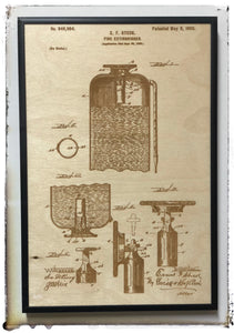 Large Fire Extinguisher Patent Drawing