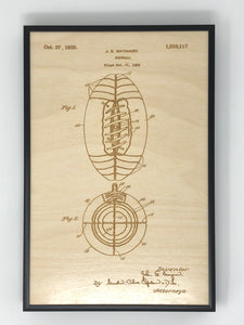 Football Patent Drawing