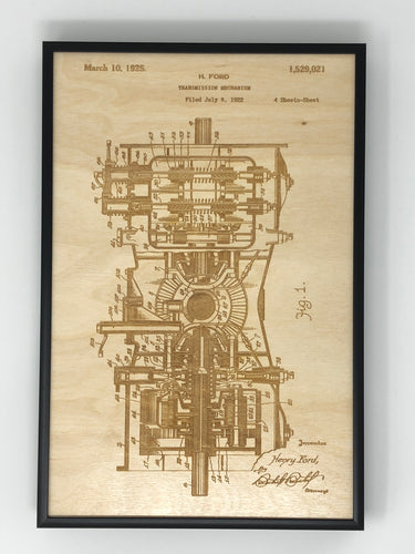 Ford Transmission Patent Drawing