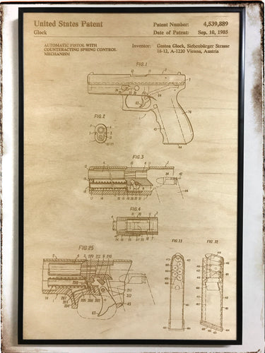 Glock Patent Drawing