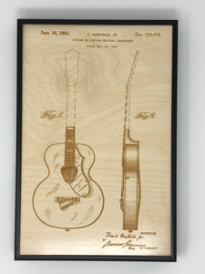 Gretsch Guitar Patent Drawing