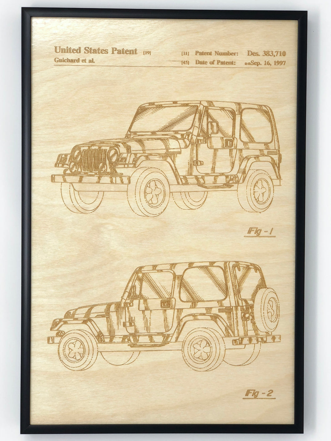 97 Wrangler Patent Drawing