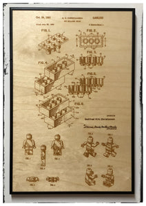 Lego Patent Drawing