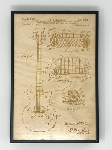 McCarty Guitar Patent Drawing