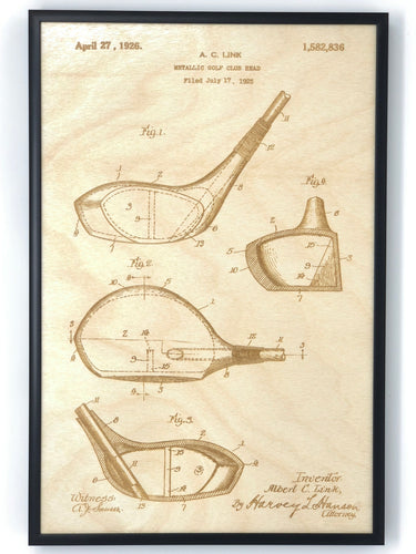 Metal Driver Patent Drawing