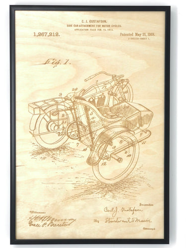 Side Car Patent Drawing