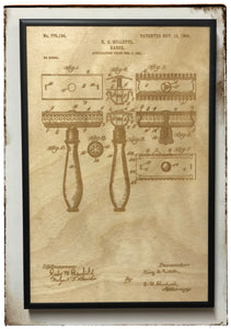 Shaving Razor Patent Drawing