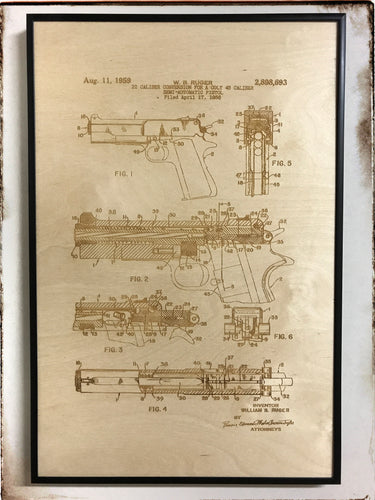 Ruger Patent Drawing