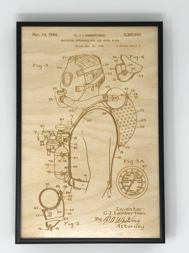 SCUBA Patent Drawing