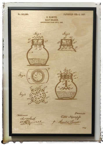 Salt Shaker Patent Drawing