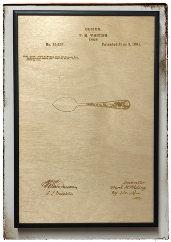 Spoon Patent Drawing