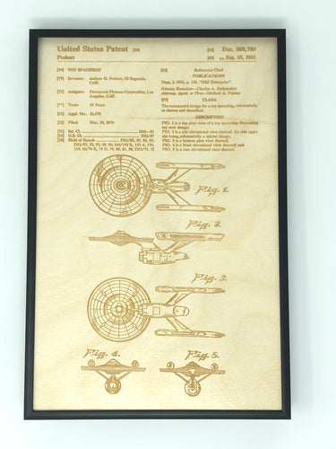 Space Ship Patent Drawing