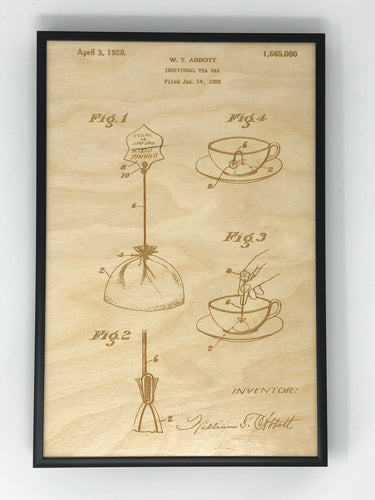 Tea Bag Patent Drawing