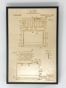 Bread Toaster Patent Drawing