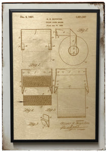 Toilet Paper Roll Holder Patent Drawing