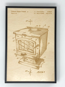 Wood Heater Patent Drawing