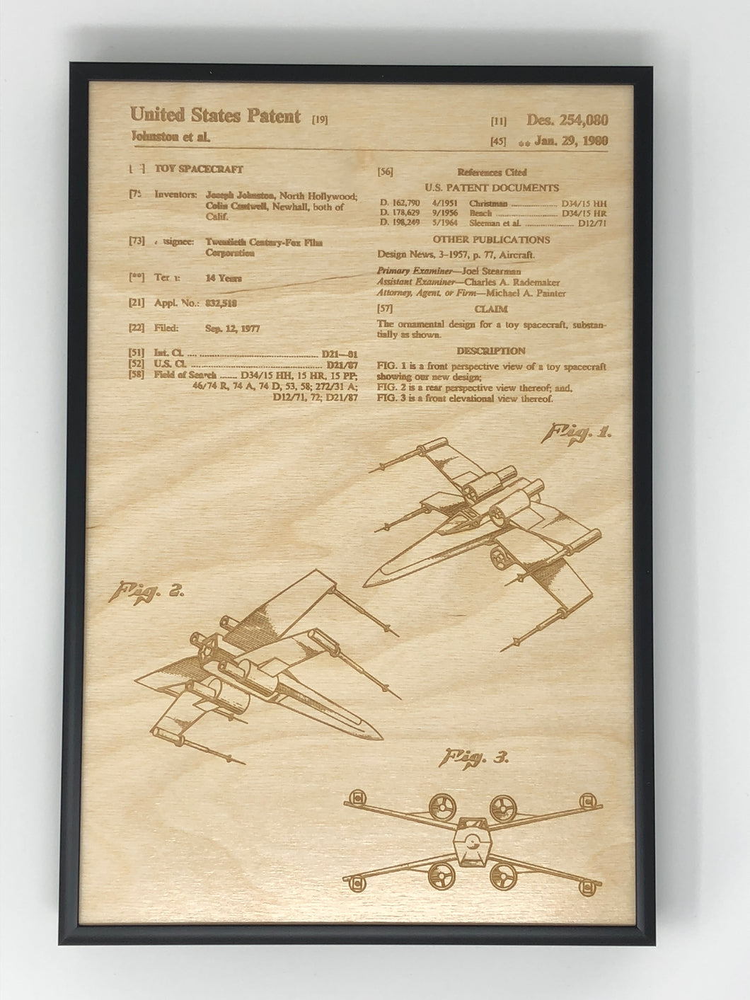 X-Wing Patent Drawing