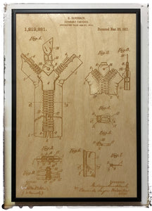 Zipper Patent Drawing